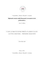 prikaz prve stranice dokumenta Utjecaj društvenih mreža na reputaciju javnog sektora - primjer grad Sinj